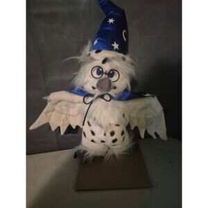 Owl Plush Wizard Merlin Nanco 2001